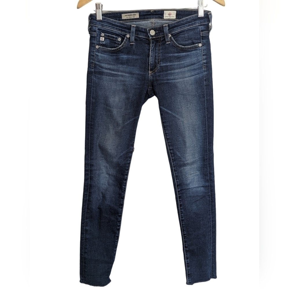 AG Adriano Goldschmied The Legging Ankle Super Skinny Ankle Jeans Size 23R - Picture 1 of 9
